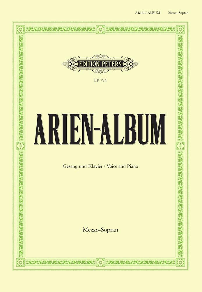 Aria Album for Mezzo-Soprano