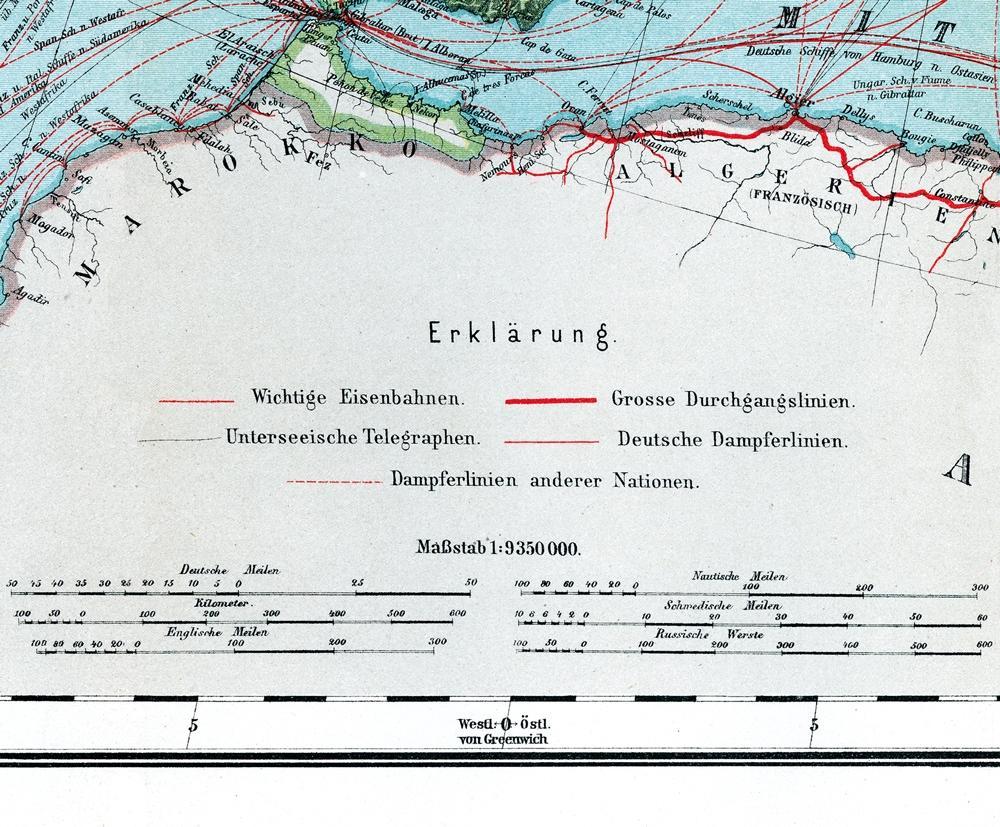 Historische Karte: Europa, um 1910 (Plano)