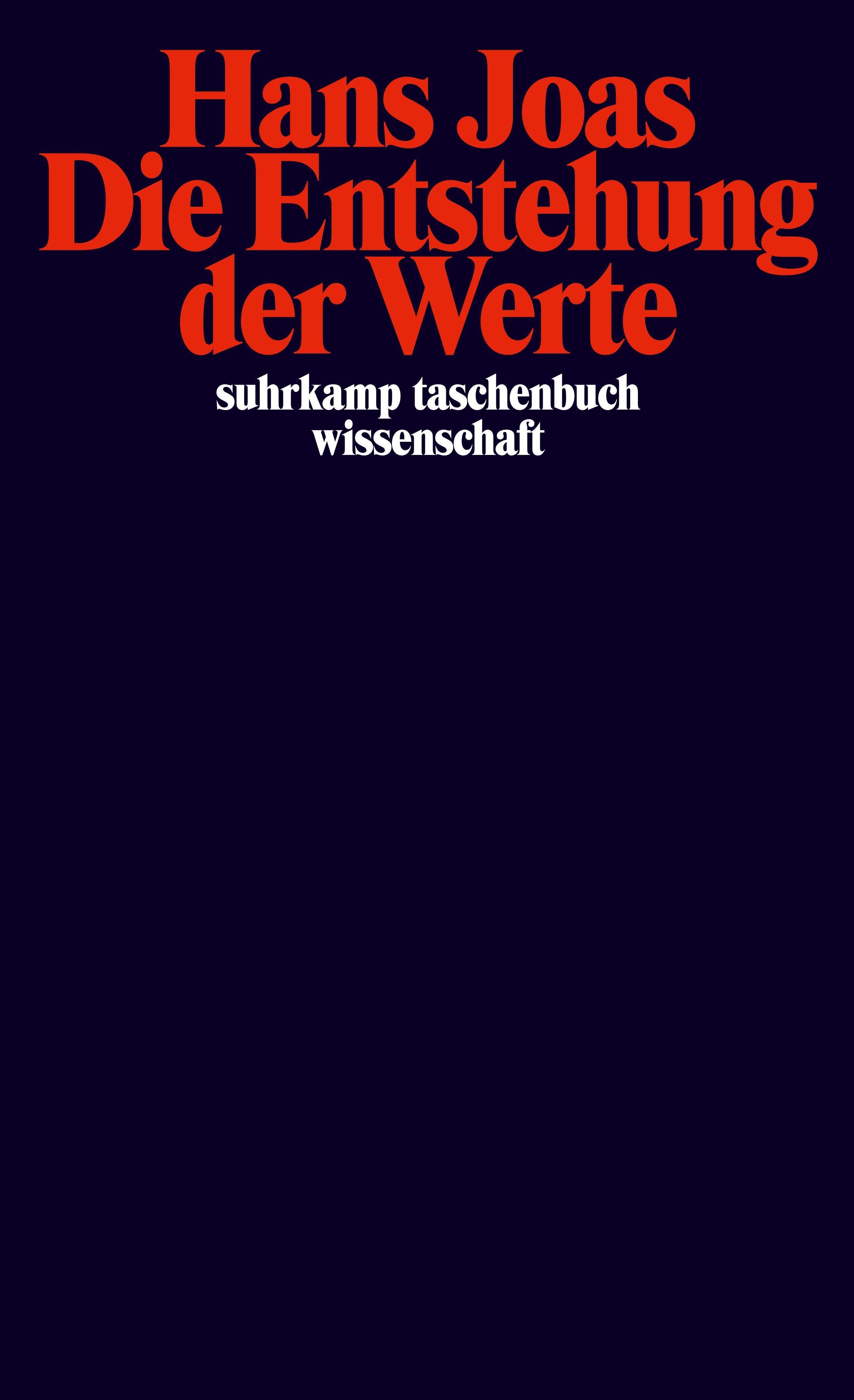 Die Entstehung der Werte