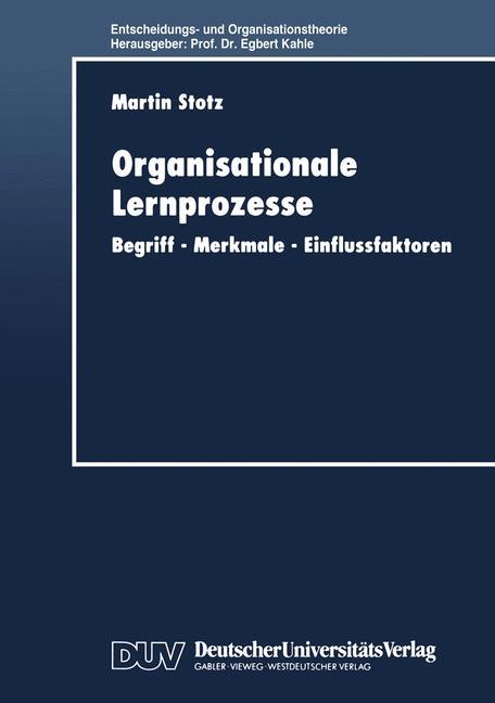 Organisationale Lernprozesse