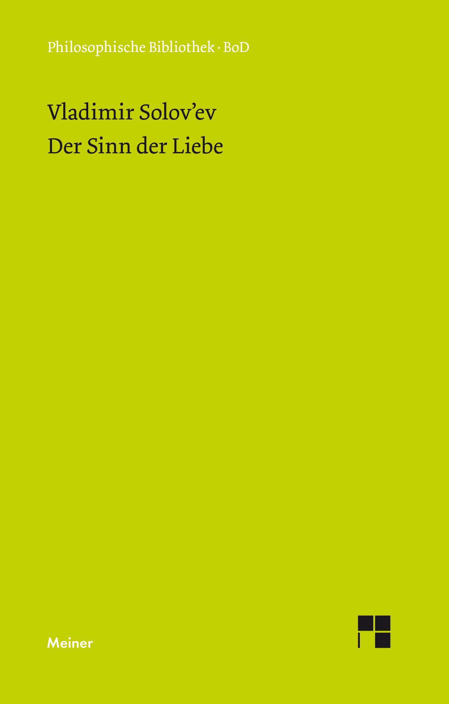 Der Sinn der Liebe