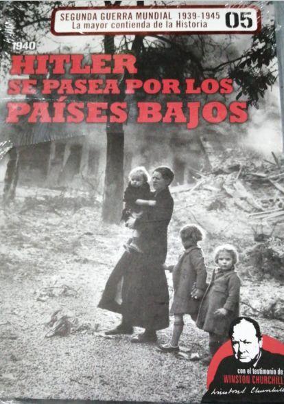 Hitler se pasea por los Países Bajos