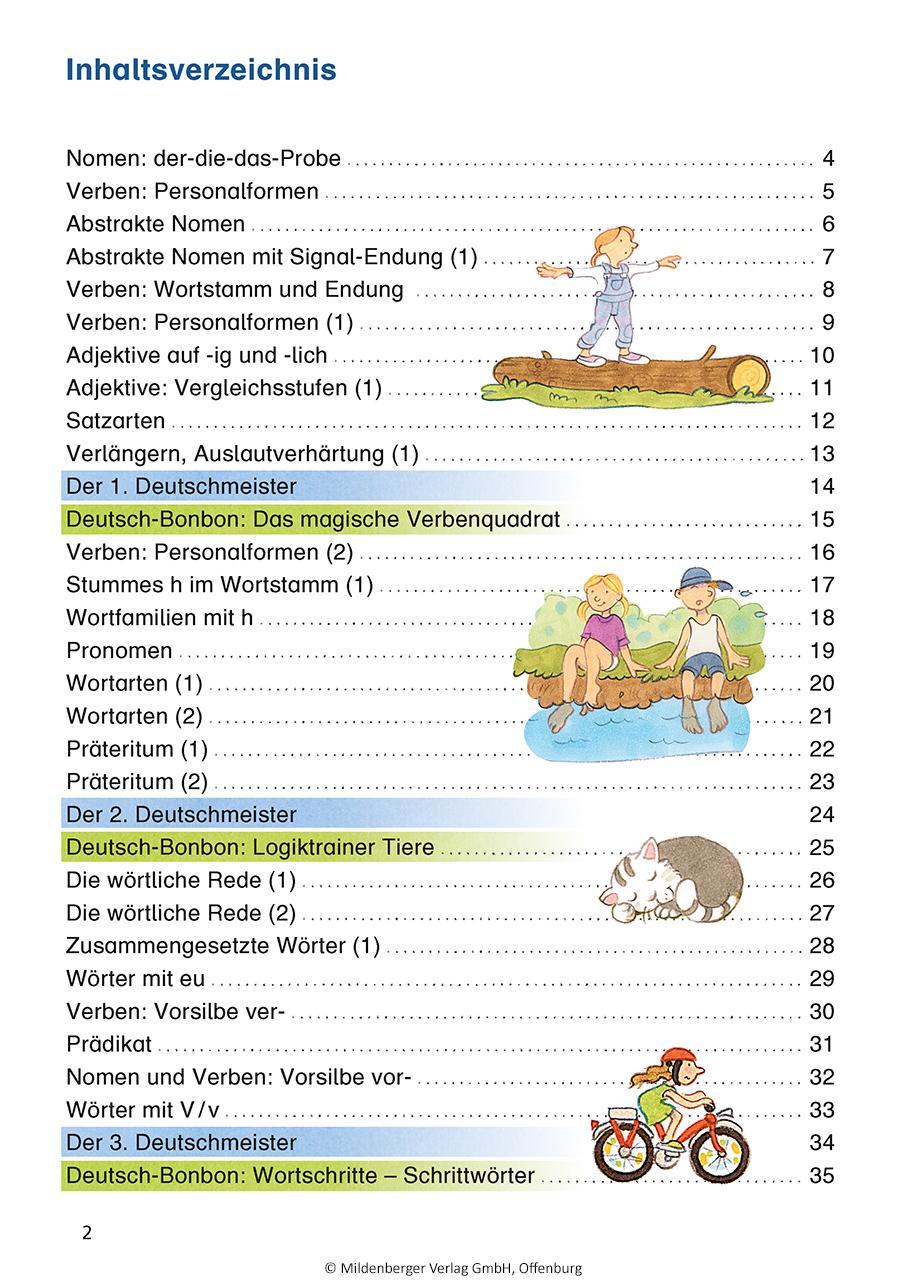 Das Übungsheft Deutsch 3