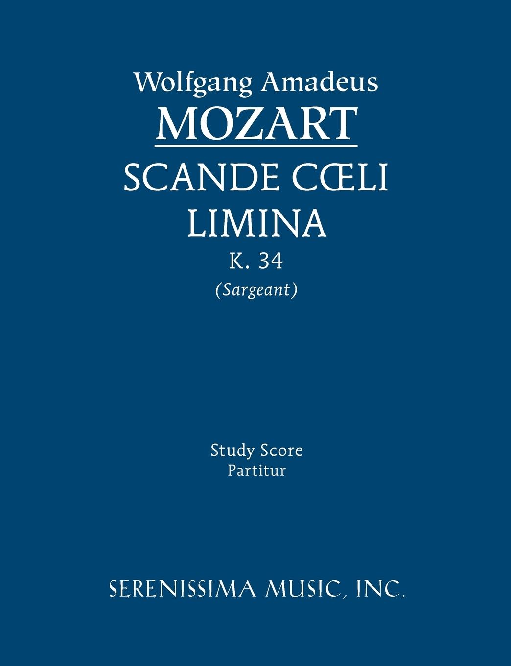 Scande coeli limina, K.34