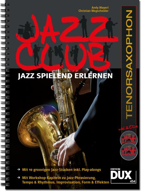 Jazz Club, Tenorsaxophon (mit 2 CDs)