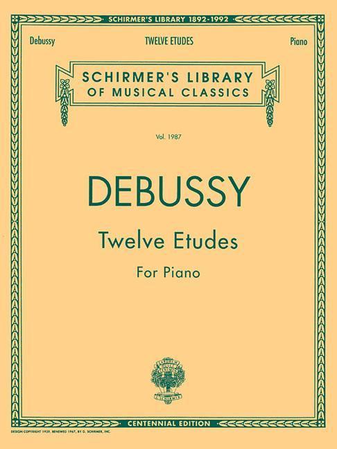 Twelve Etudes for Piano