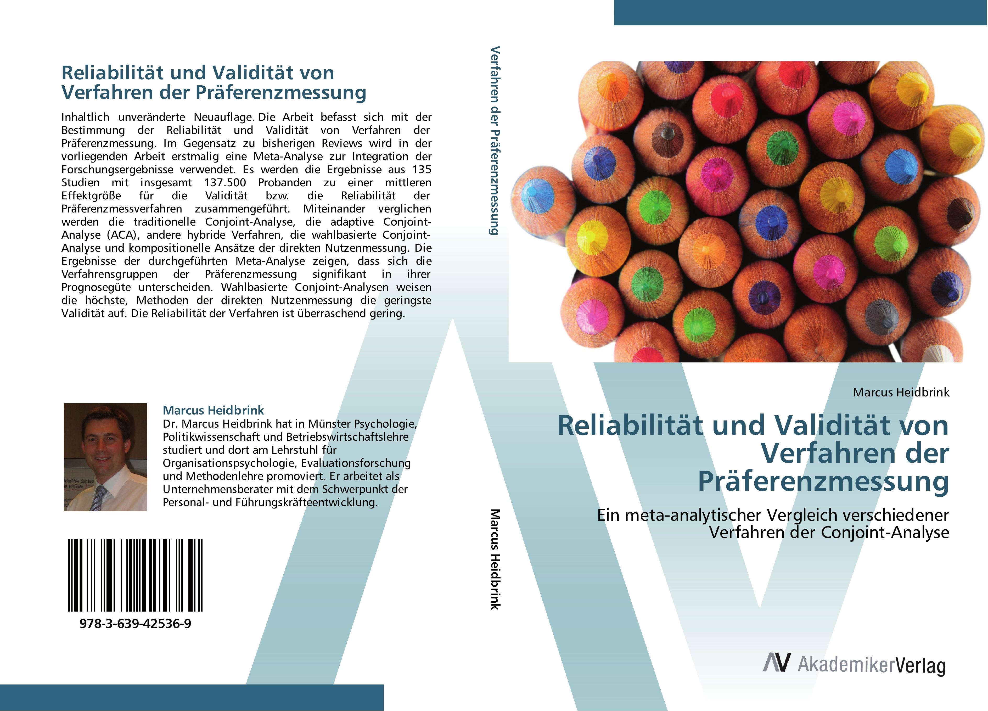 Reliabilität und Validität von Verfahren der Präferenzmessung