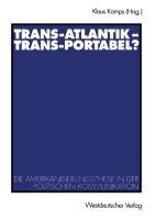 Trans-Atlantik ¿ Trans-Portabel?