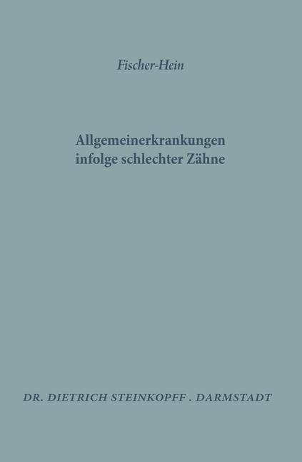 Allgemeinerkrankungen Infolge Schlechter Zähne