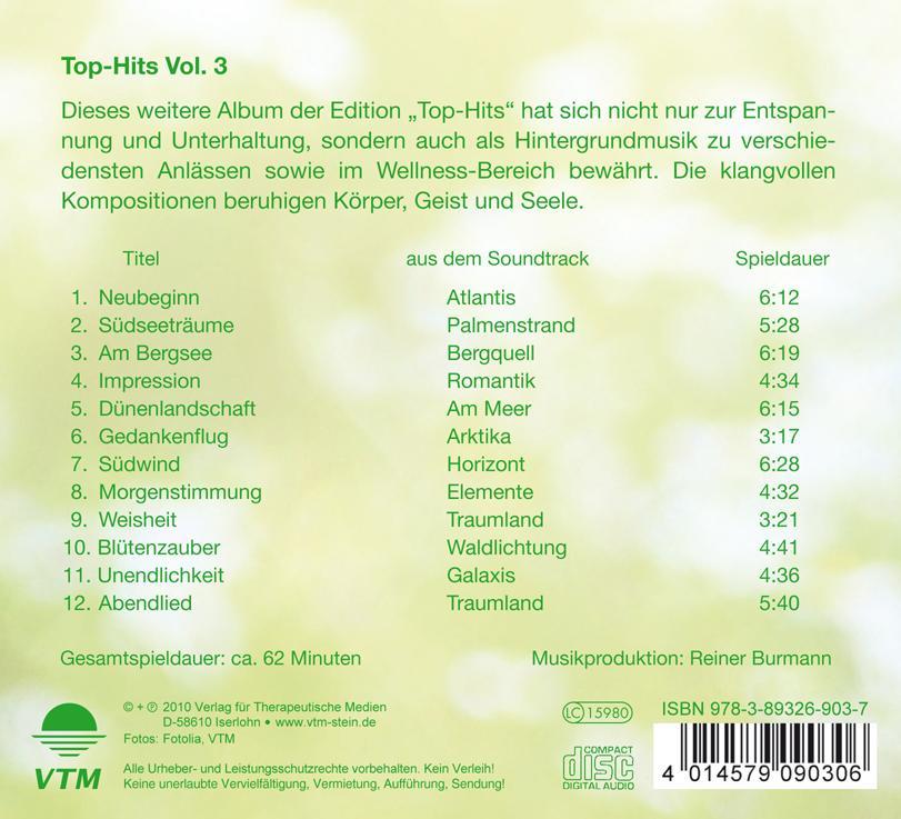 Top-Hits zum Entspannen 3. CD