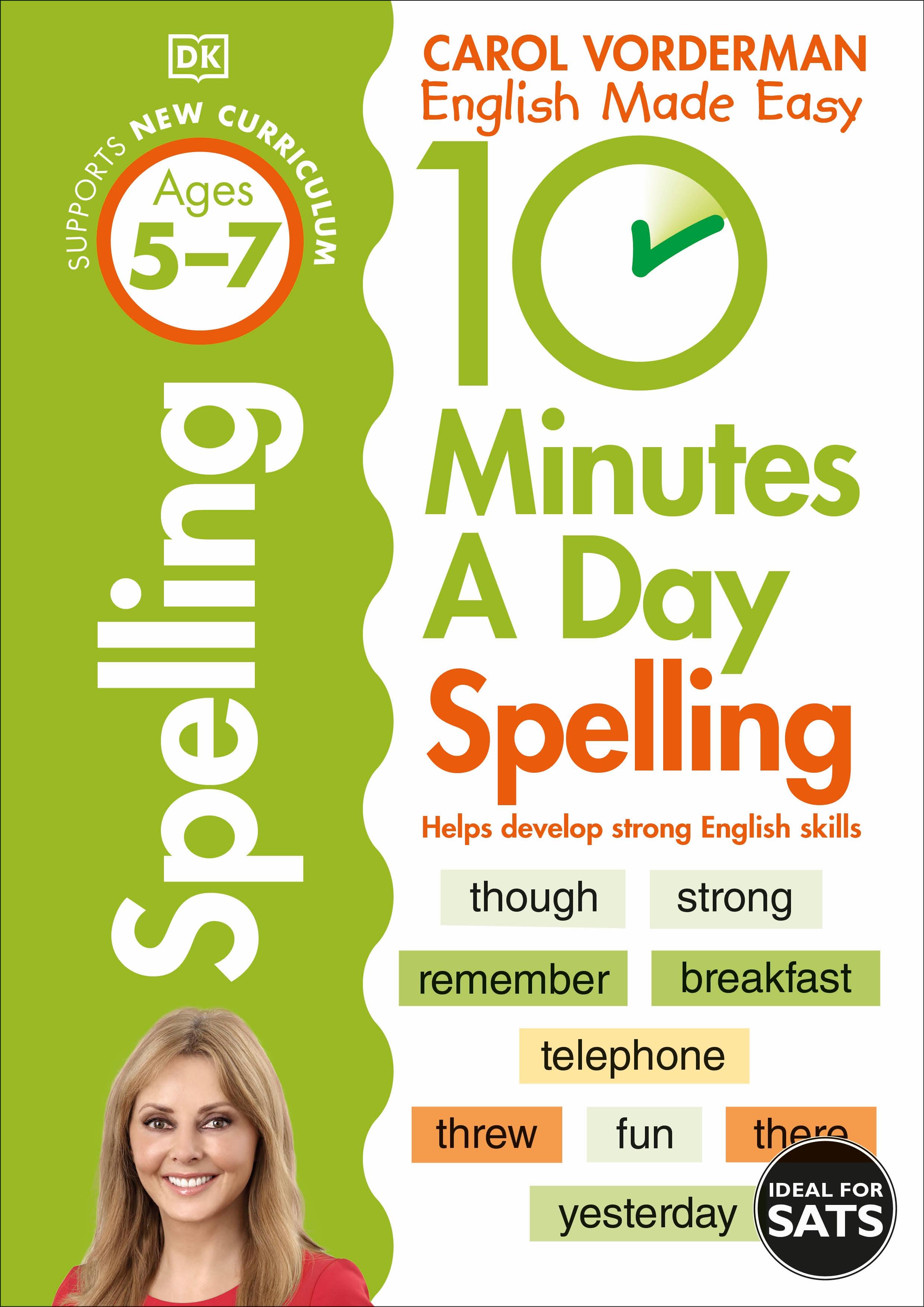 10 Minutes A Day Spelling, Ages 5-7 (Key Stage 1)