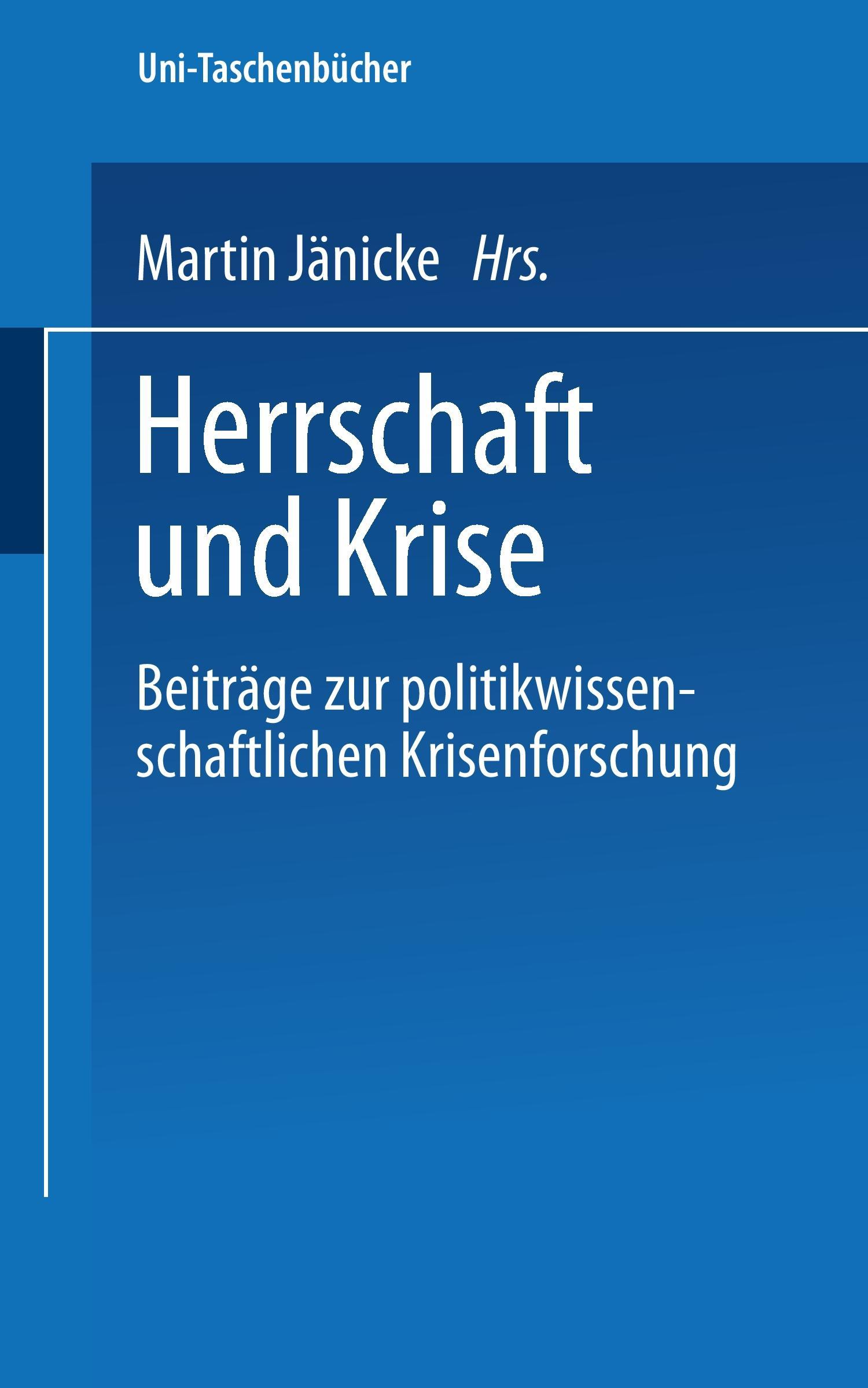 Herrschaft und Krise