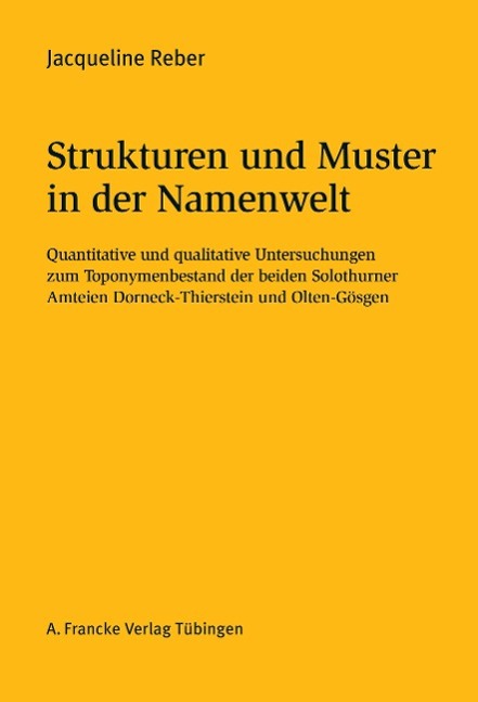 Strukturen und Muster in der Namenwelt