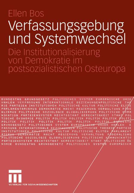 Verfassungsgebung und Systemwechsel