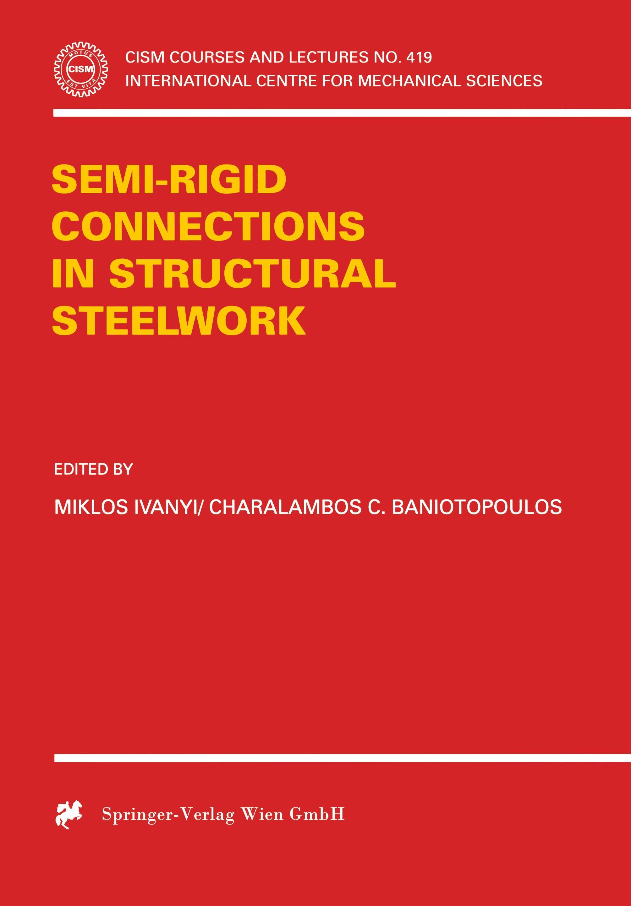 Semi-Rigid Joints in Structural Steelwork