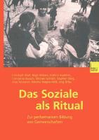 Das Soziale als Ritual