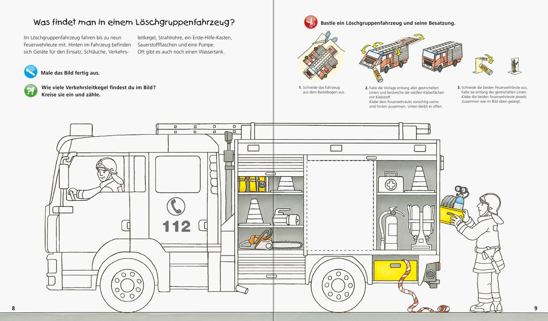 Wieso? Weshalb? Warum? aktiv-Heft: Feuerwehr