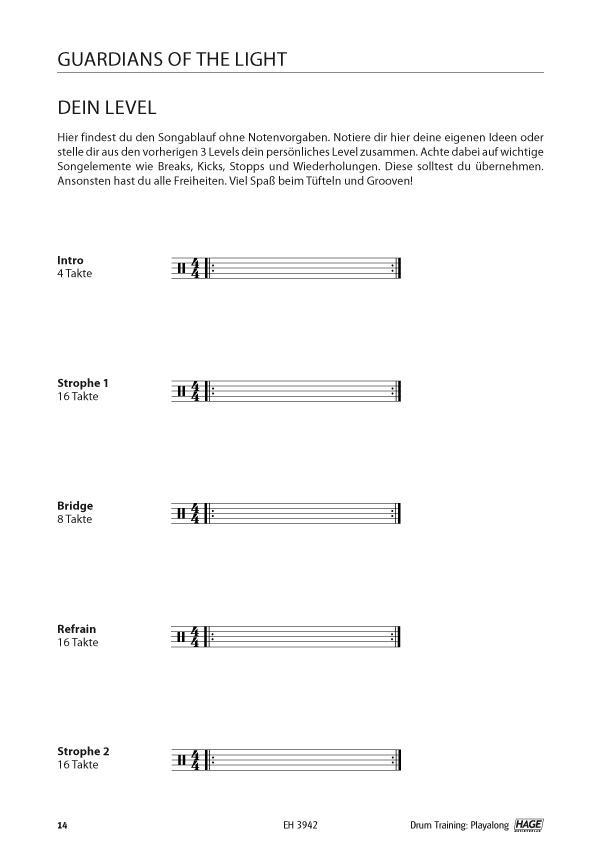 Drum Training Playalong + MP3-CD