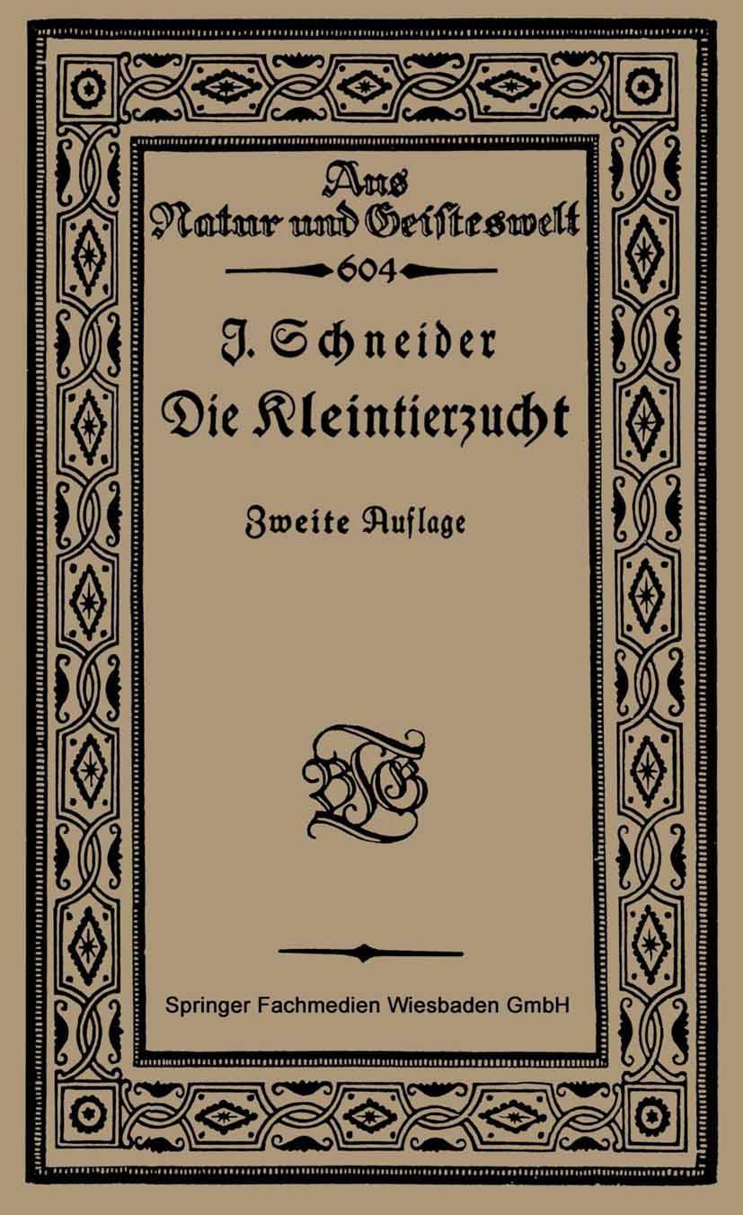 Die Kleintierzucht