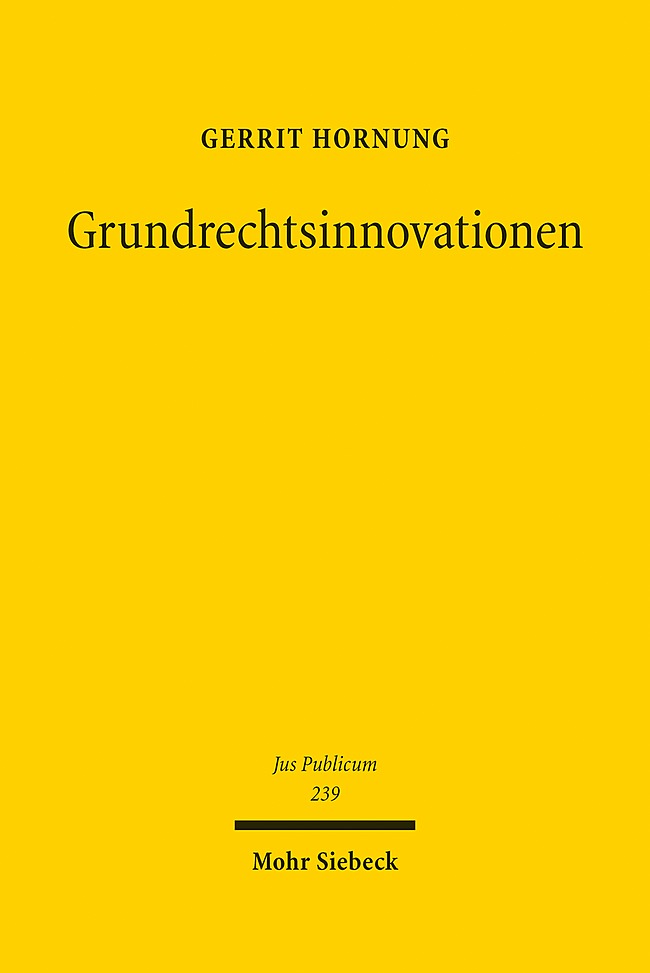 Grundrechtsinnovationen