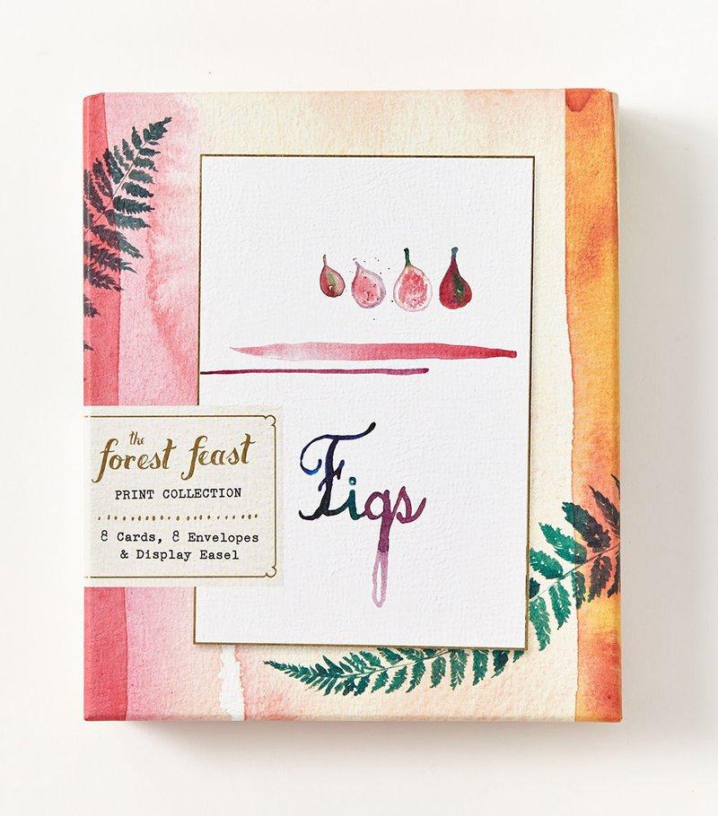 The Forest Feast Print Collection: 8 Cards, 8 Envelopes, and a Display Easel