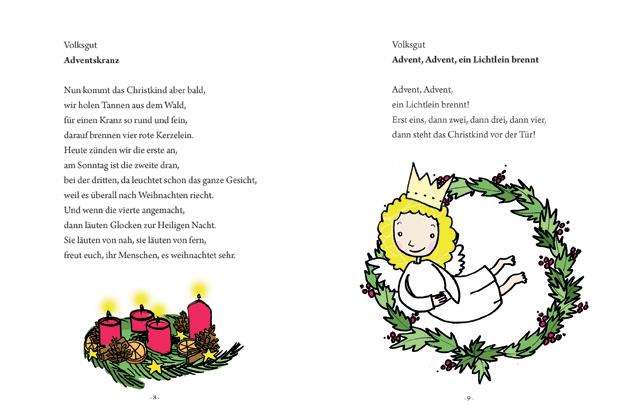 Das große kleine Buch: Weihnachtsgedichte für Kinder