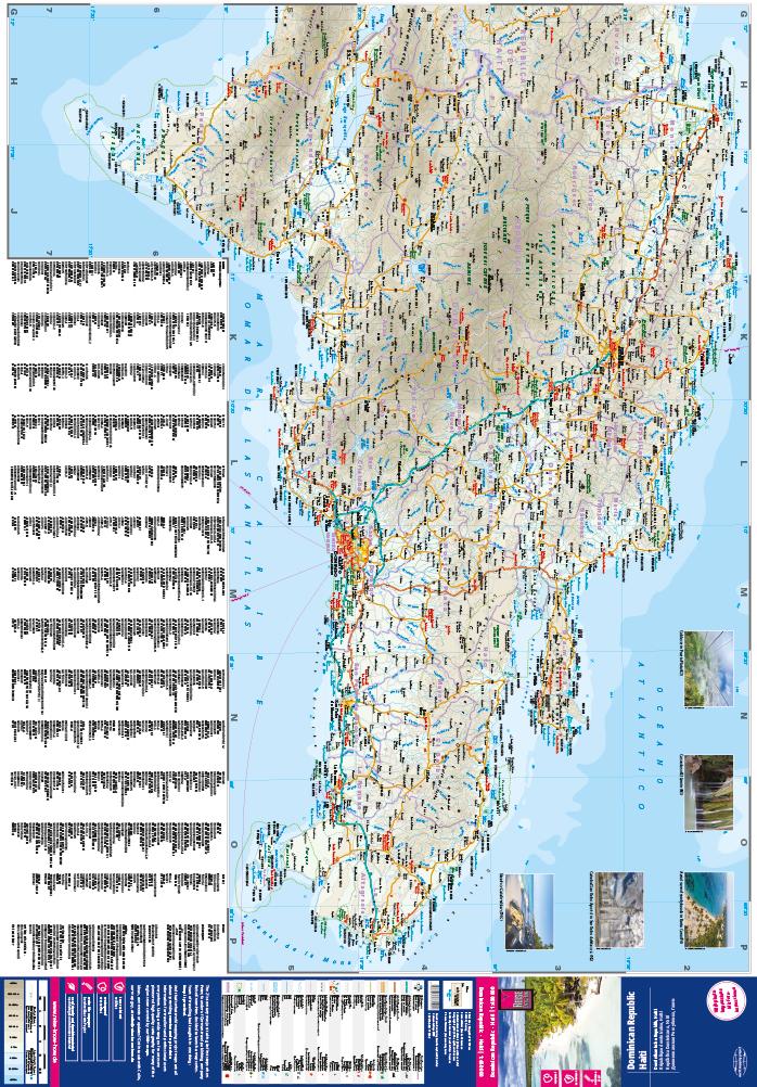 Reise Know-How Landkarte Dominikanische Republik, Haiti 1 : 450.000