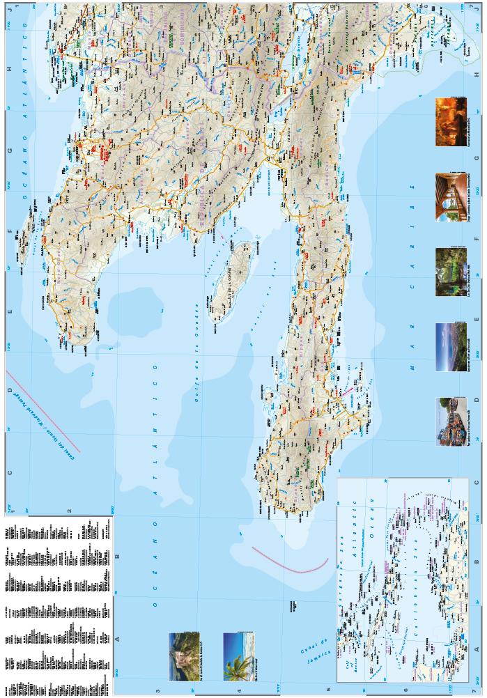 Reise Know-How Landkarte Dominikanische Republik, Haiti 1 : 450.000