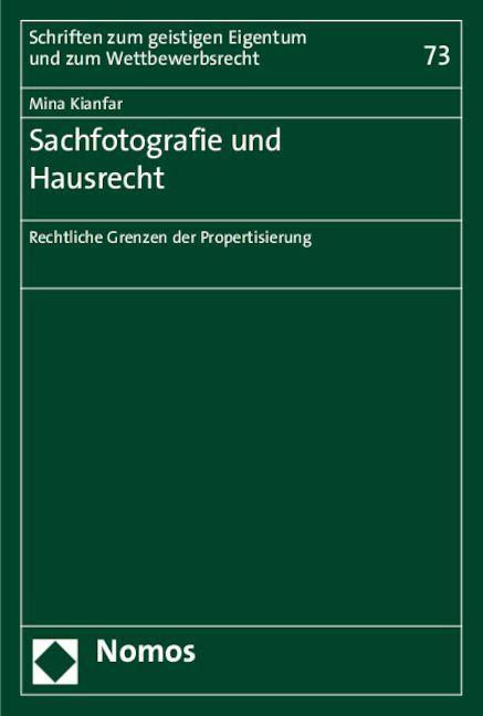 Sachfotografie und Hausrecht