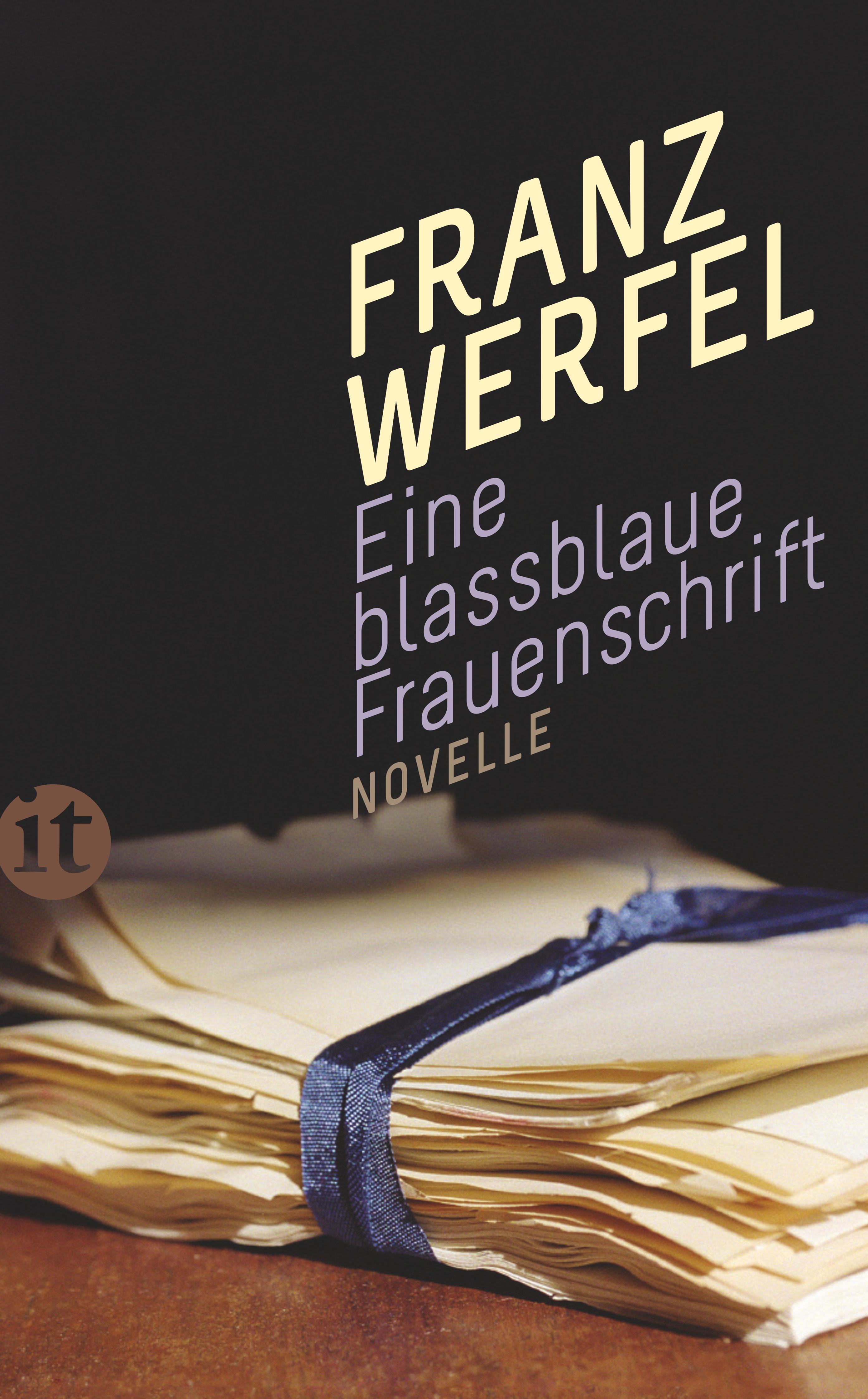 Eine blassblaue Frauenschrift