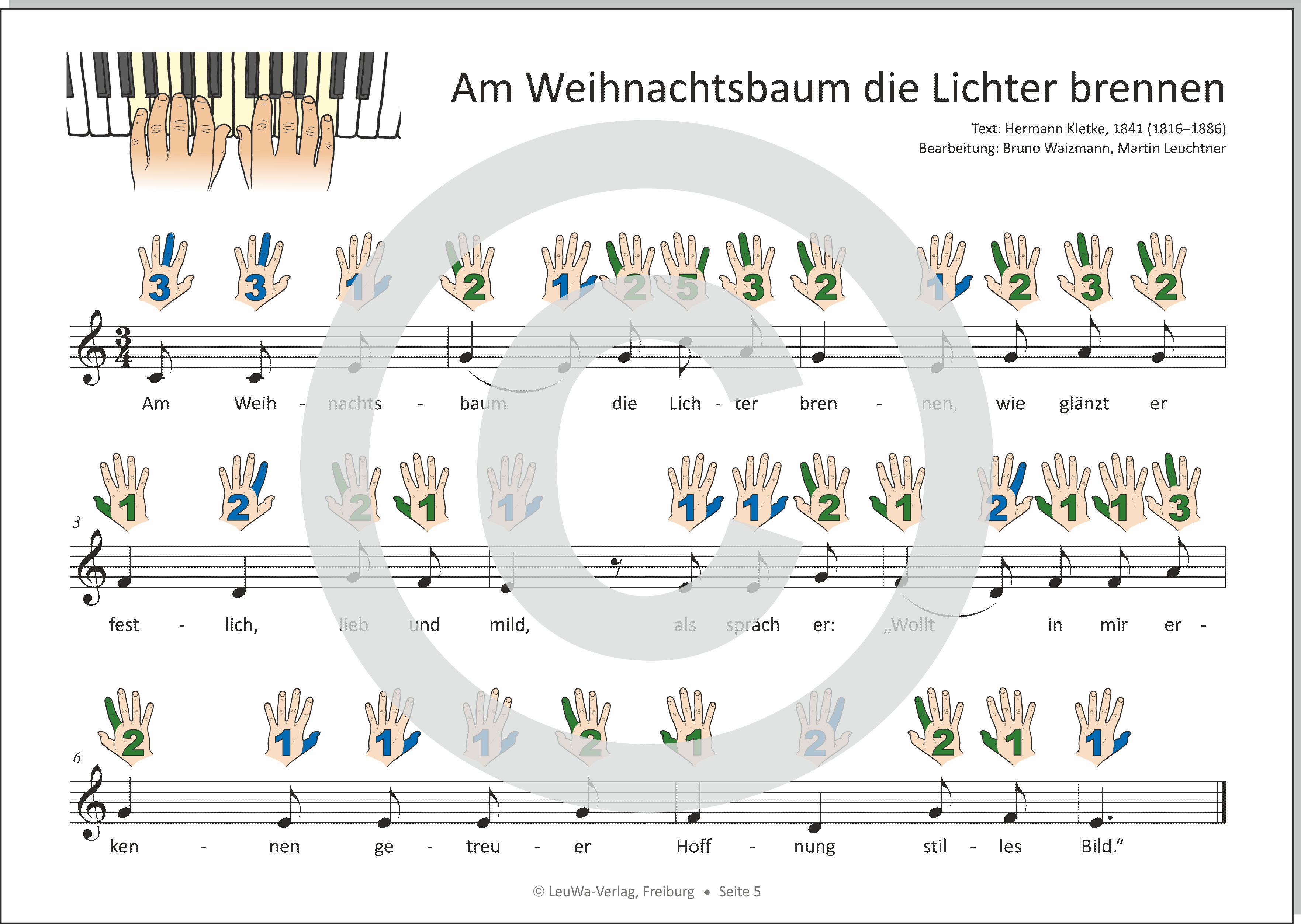 Einfacher!-Geht-Nicht: 24 Weihnachtslieder für Klavier und Keyboard mit CD