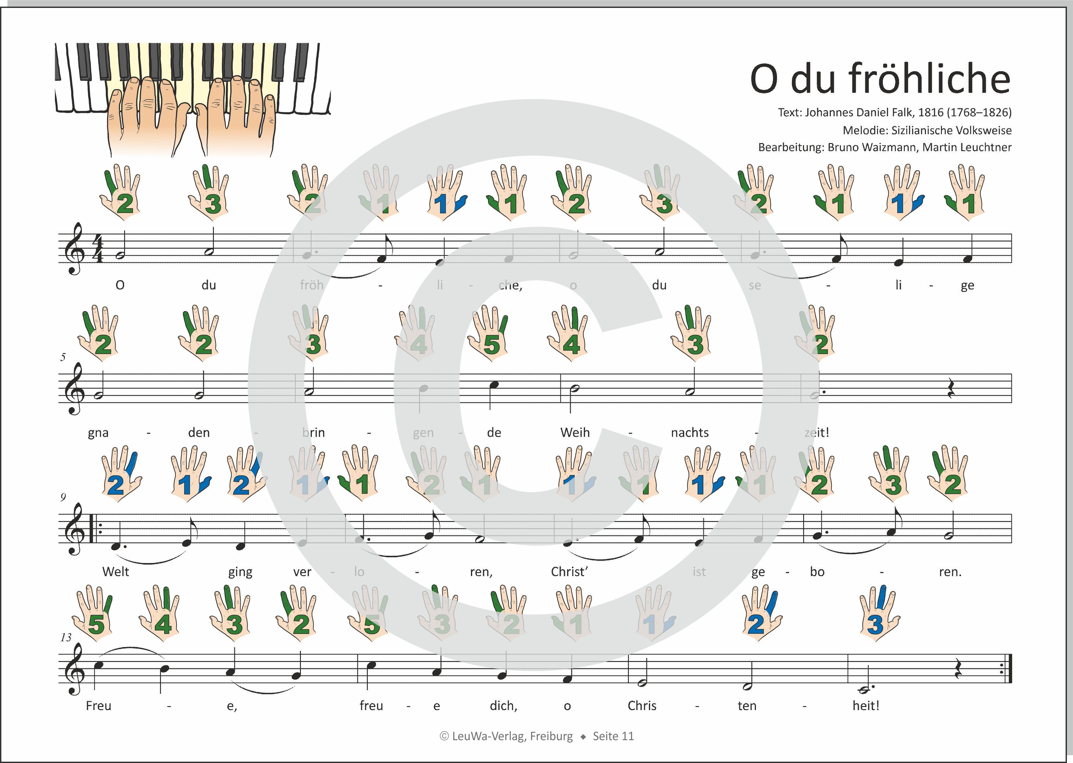 Einfacher!-Geht-Nicht: 24 Weihnachtslieder für Klavier und Keyboard mit CD