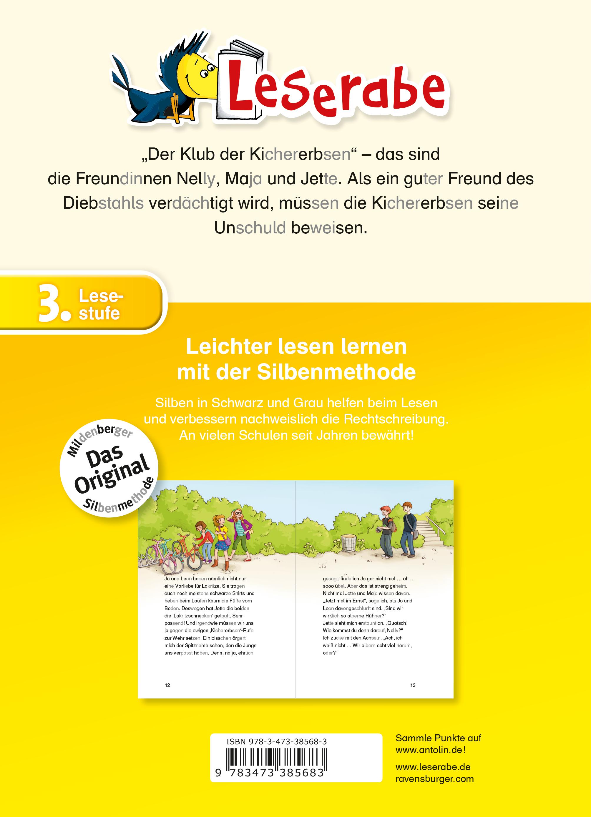 Ein Fall für die Kichererbsen - Leserabe 3. Klasse - Erstlesebuch für Kinder ab 8 Jahren