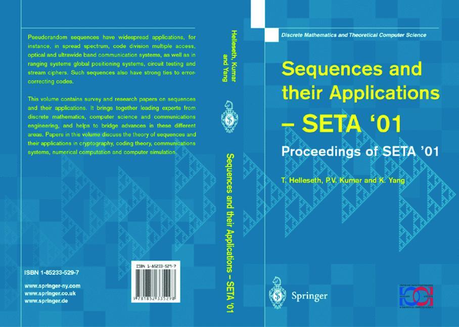 Sequences and their Applications