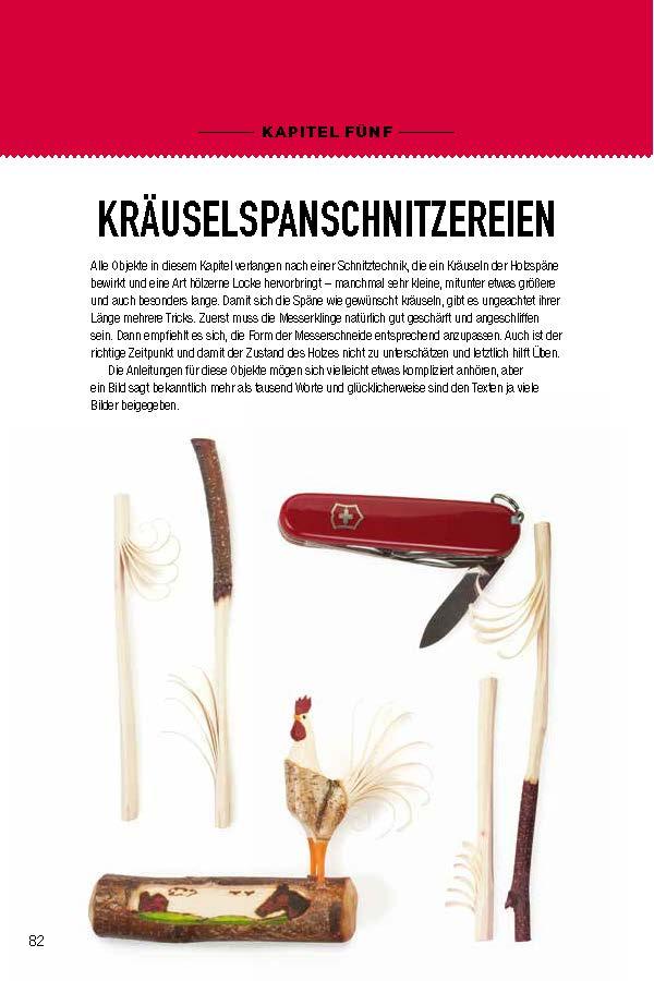 Schnitzen mit dem Schweizer Taschenmesser