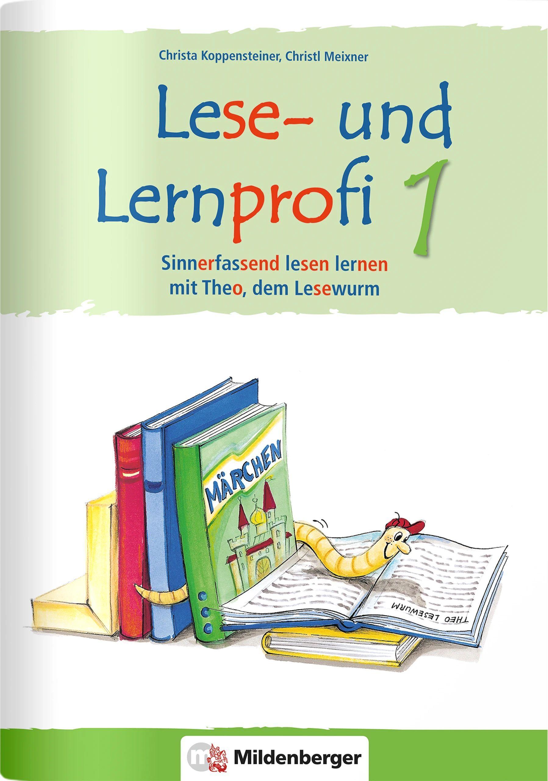 Lese- und Lernprofi 1 - Schülerarbeitsheft - silbierte Ausgabe