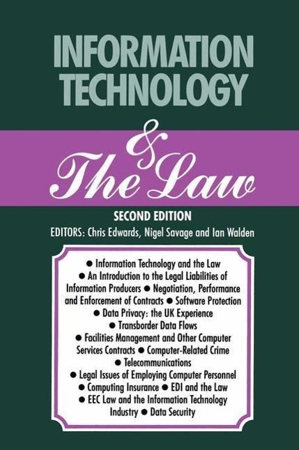 Information Technology & the Law