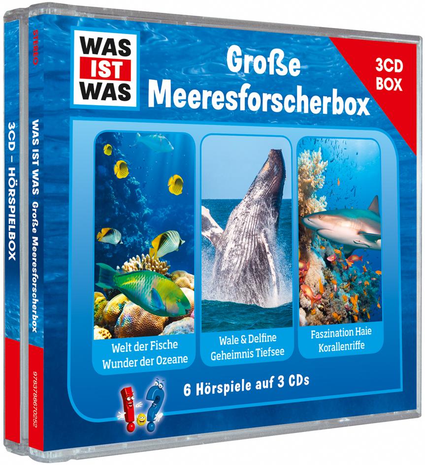 Was ist was Hörspielbox: Meeresforscher-Box