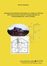 Auslegung, Energiebedarf und Komfort von Anlagen zur Heizung und Warmwasserbereitung im Niedrigenergiehaus bei Berücksichtigung des Nutzerverhaltens