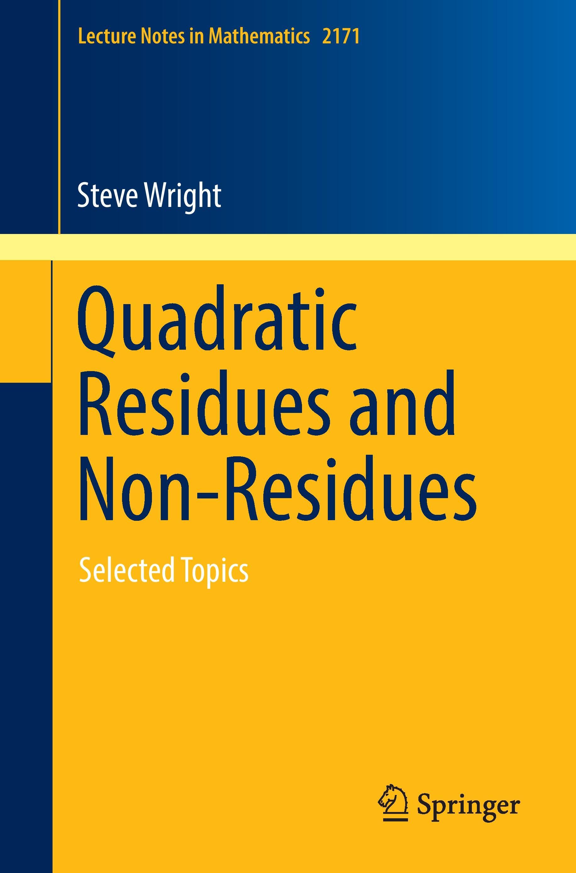 Quadratic Residues and Non-Residues