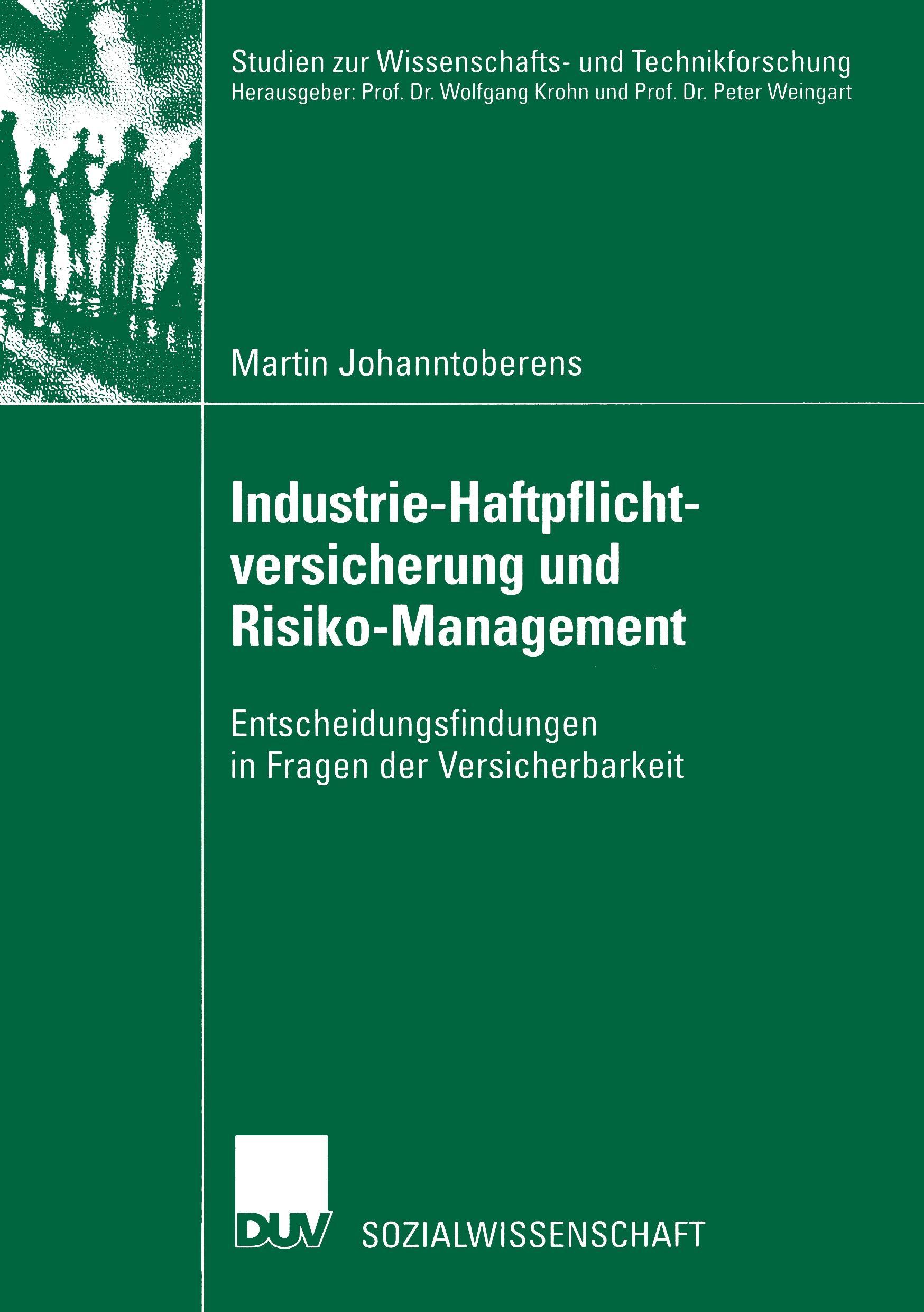 Industrie-Haftpflichtversicherung und Risiko-Management