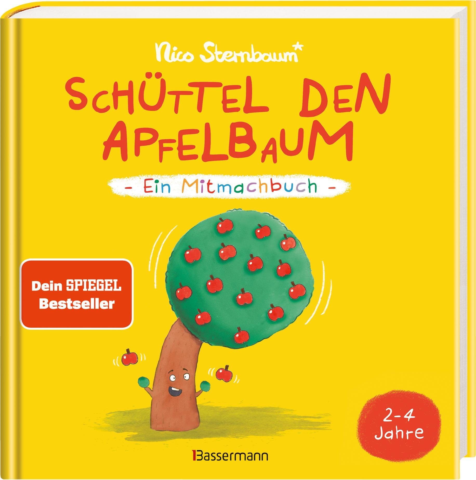 Schüttel den Apfelbaum - Ein Mitmachbuch. Für Kinder von 2 bis 4 Jahren