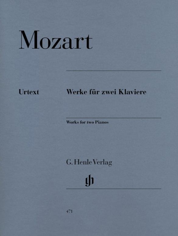 Mozart, Wolfgang Amadeus - Werke für zwei Klaviere