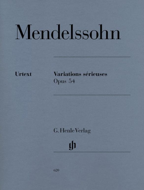 Mendelssohn Bartholdy, Felix - Variations sérieuses op. 54