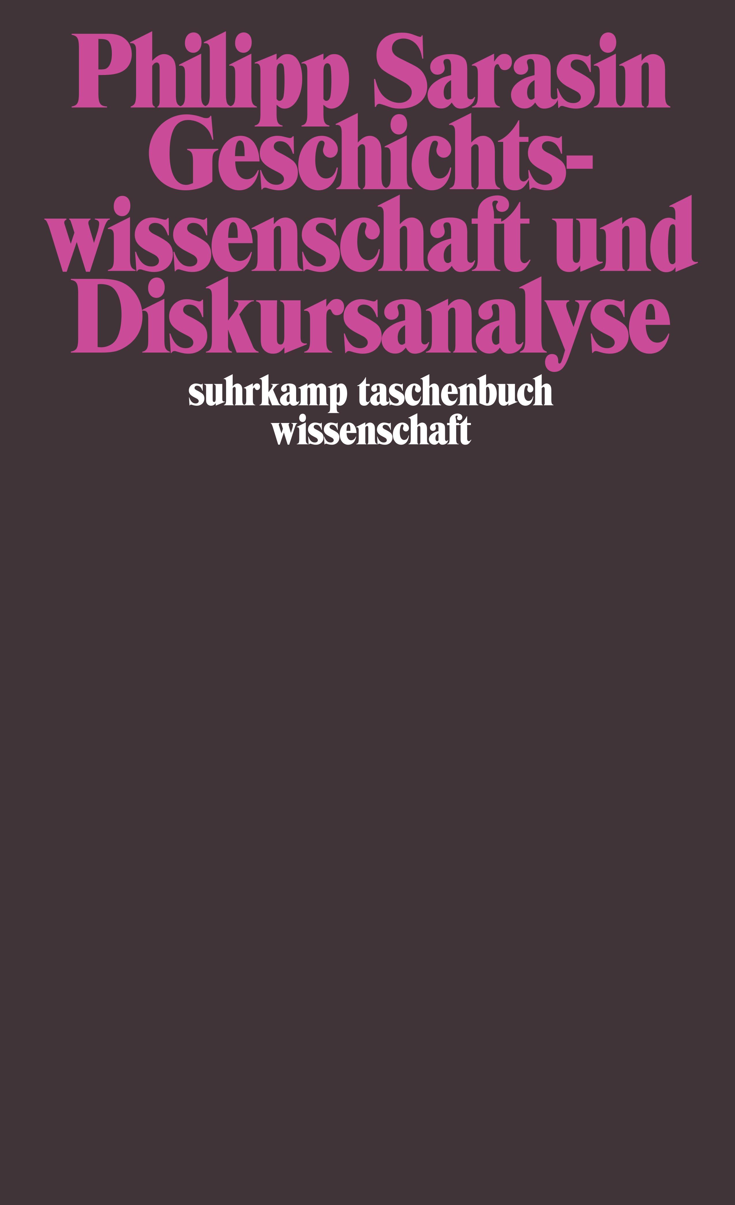 Geschichtswissenschaft und Diskursanalyse