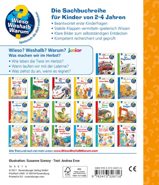 Wieso? Weshalb? Warum? junior, Band 61: Was machen wir im Herbst?