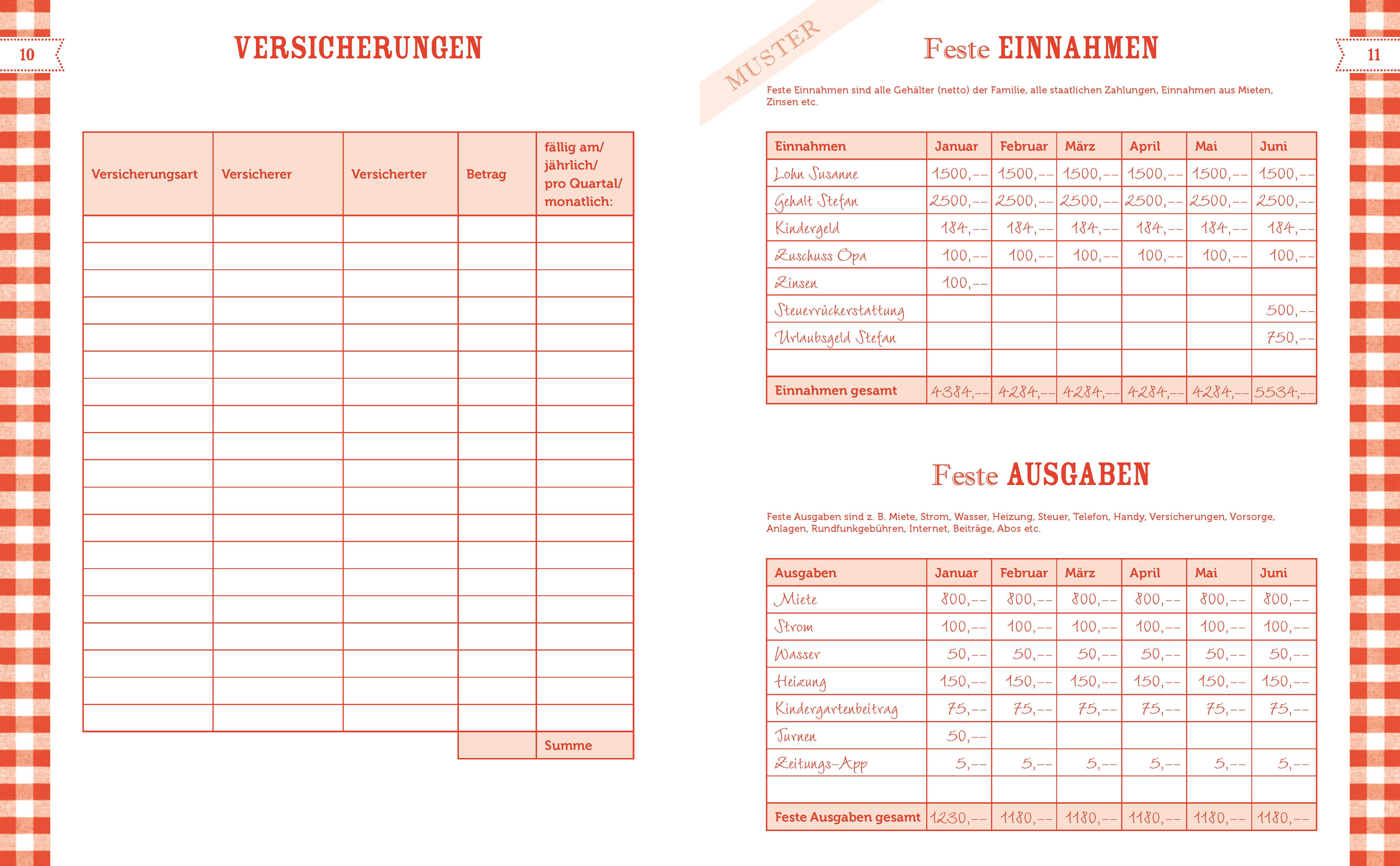 Mein Haushaltsbuch