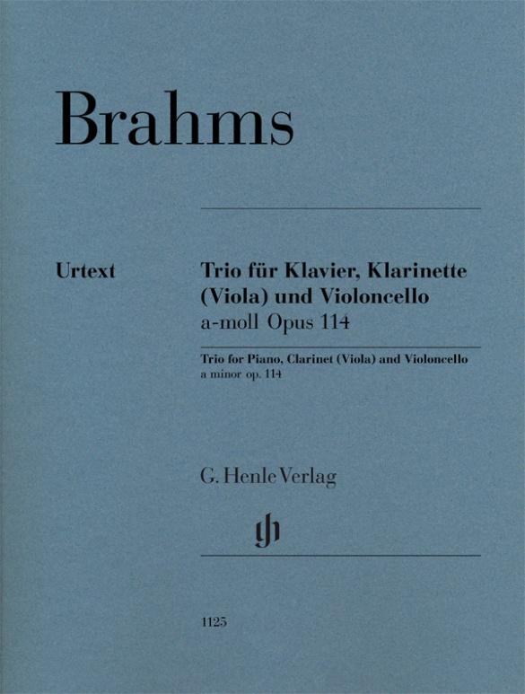 Trio für Klavier, Klarinette (Viola) und Violoncello a-moll op. 114