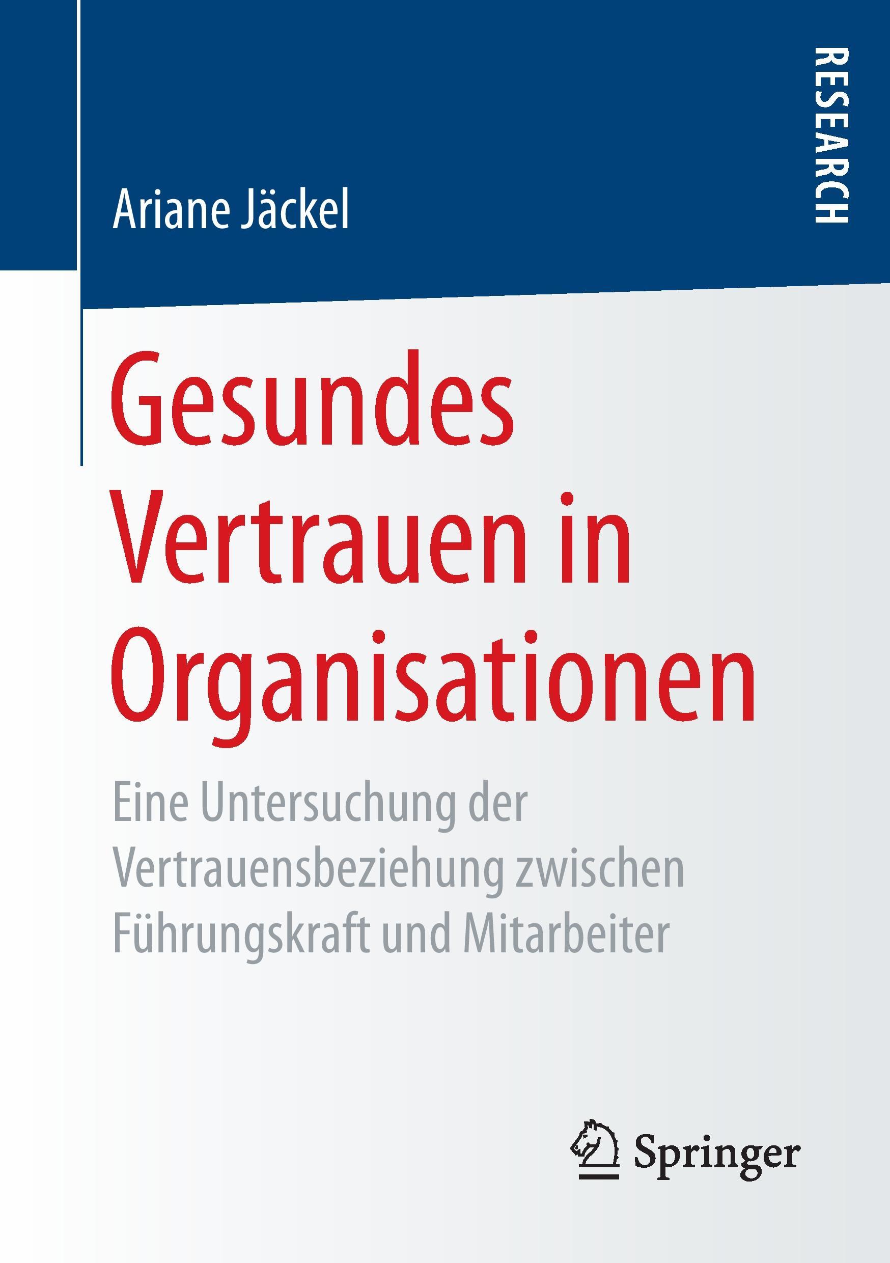 Gesundes Vertrauen in Organisationen