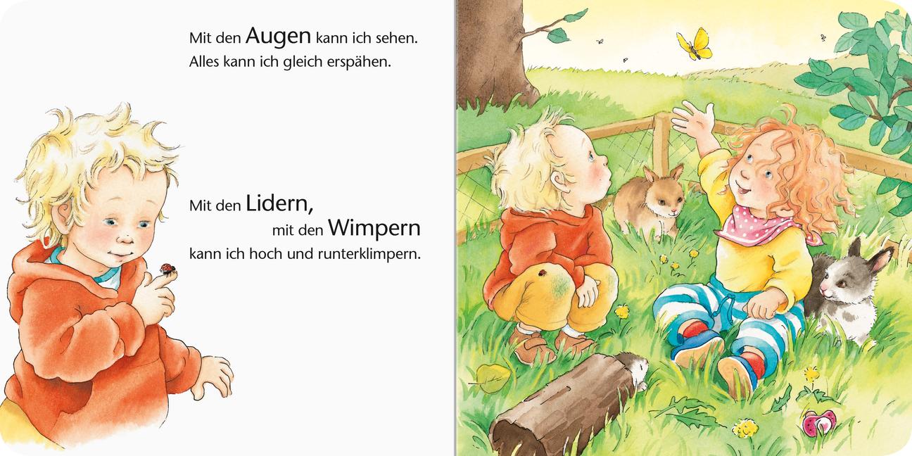 ministeps: Augen, Bauch und Hände